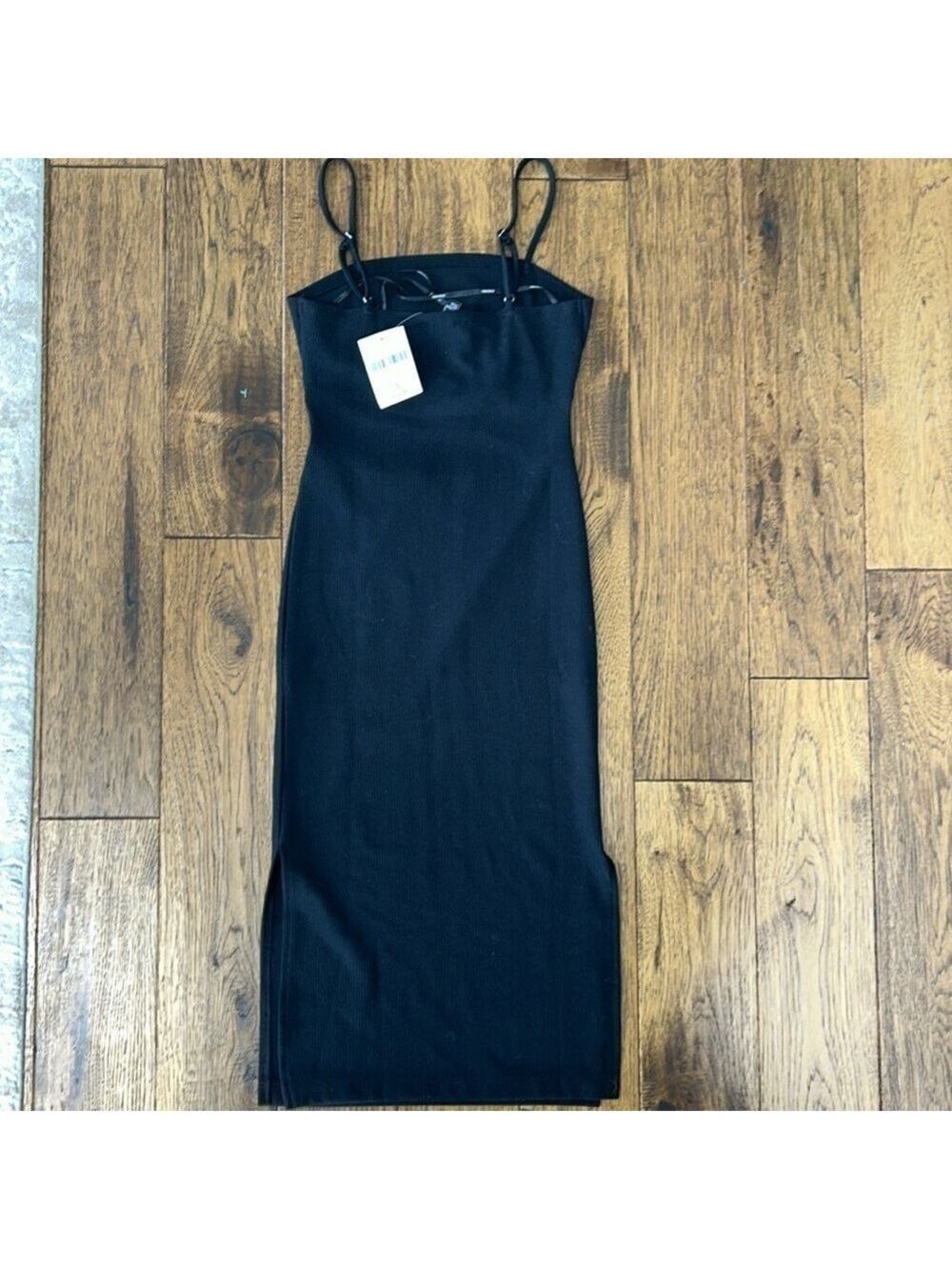 NWT: Forever 21: Black Knit Dress: Size Small - Picture 7 of 7